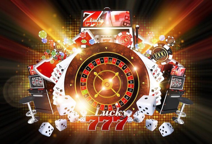 eyangtogel live Baccarat studio interior showing dealer station and live broadcast equipment